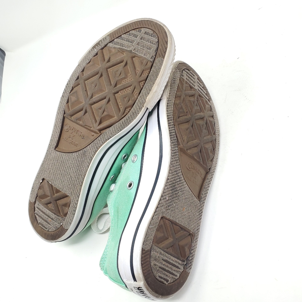 Converse pale green low back sneakers Size 6 - Picture 7 of 9